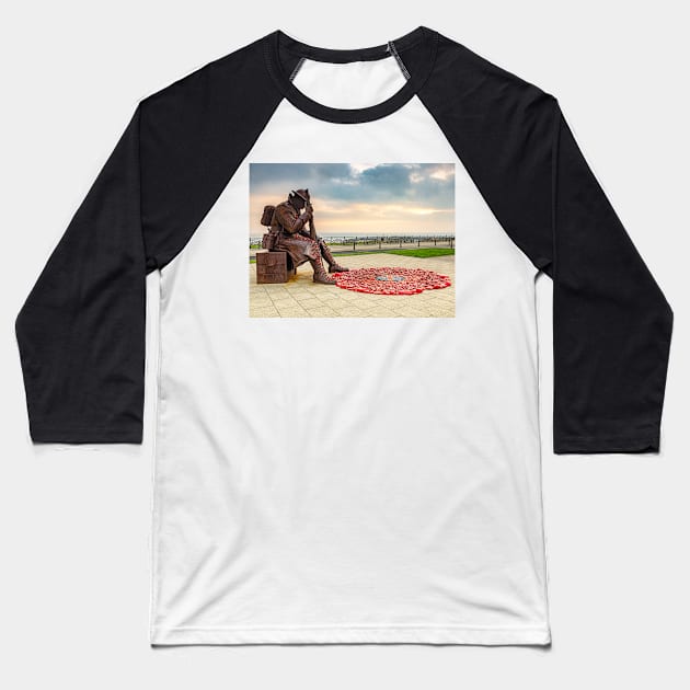 Seahams' Tommy Baseball T-Shirt by Reg-K-Atkinson
